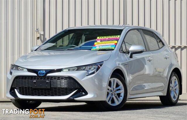 2019 TOYOTA COROLLA ASCENTSPORTHYBRID ZWE211R 5D HATCHBACK