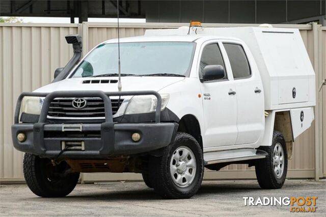 2012 TOYOTA HILUX SR KUN26RMY12 DUAL CAB P/UP