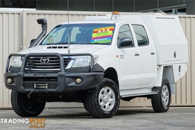 2012 TOYOTA HILUX SR KUN26RMY12 DUAL CAB P/UP