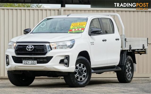 2018 TOYOTA HILUX SR GUN126RMY19 DOUBLE C/CHAS