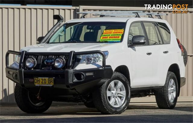 2017 TOYOTA LANDCRUISER PRADOGX GDJ150RMY17 4D WAGON