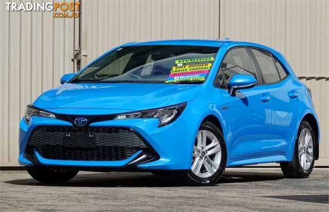 2020 TOYOTA COROLLA ASCENTSPORTHYBRID ZWE211R 5D HATCHBACK