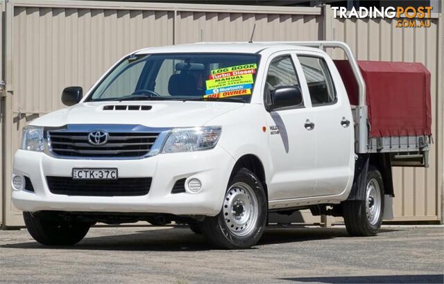 2014 TOYOTA HILUX SR KUN16RMY14 DUAL CAB P/UP