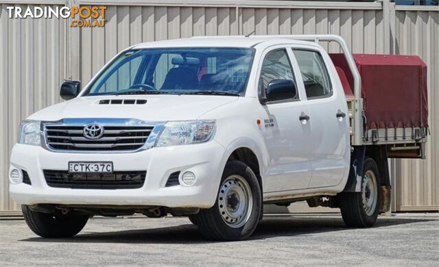 2014 TOYOTA HILUX SR KUN16RMY14 DUAL CAB P/UP