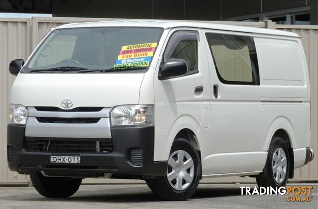 2016 TOYOTA HIACE LWB TRH201RMY15 4D VAN