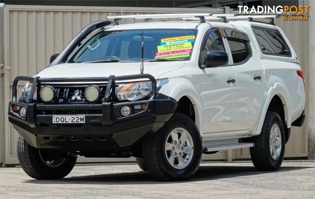 2017 MITSUBISHI TRITON GLXPLUS MQMY17 DUAL CAB UTILITY