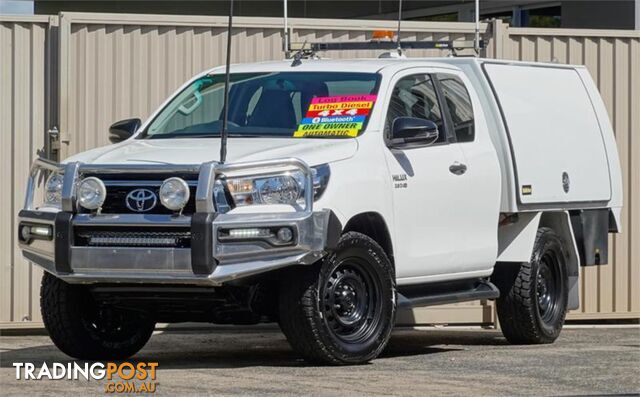 2019 TOYOTA HILUX SR GUN126RMY19 X CAB C/CHAS