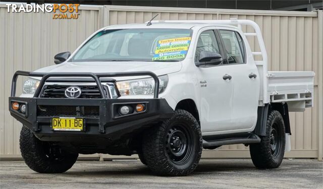 2018 TOYOTA HILUX SR GUN126RMY19 DOUBLE C/CHAS