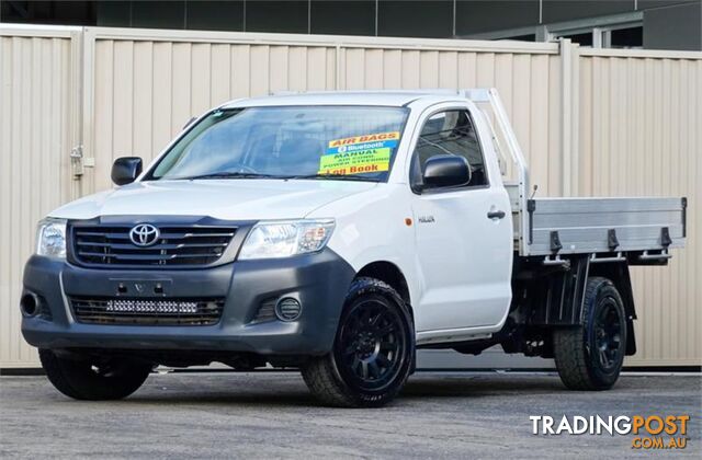 2014 TOYOTA HILUX WORKMATE TGN16RMY12 C/CHAS