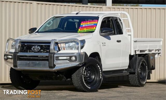 2018 TOYOTA HILUX SR GUN126RMY19 X CAB C/CHAS