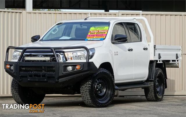 2018 TOYOTA HILUX SR GUN126RMY19 DOUBLE C/CHAS