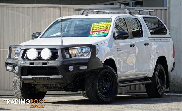 2018 TOYOTA HILUX SR GUN126RMY19 DOUBLE CAB P/UP