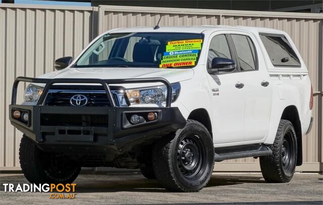 2018 TOYOTA HILUX SR GUN126RMY19 DOUBLE CAB P/UP