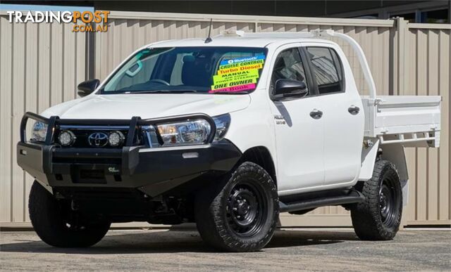 2019 TOYOTA HILUX SR GUN126RMY19UPGRADE DOUBLE C/CHAS