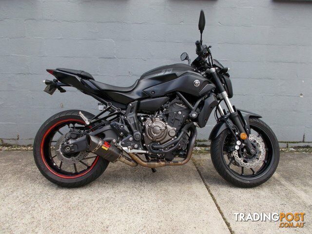 2016 Yamaha MT-07   Black