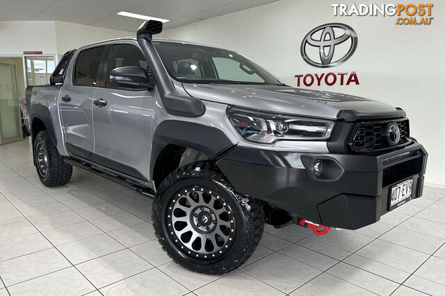2022 TOYOTA HILUX 4X4 RUGGED X 2.8L T DOUBLE  UTE