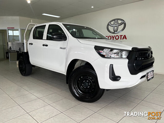 2021 TOYOTA HILUX 4X4 WORKMATE 2.4L T DOUBLE  UTE