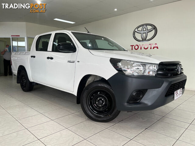 2019 TOYOTA HILUX 4X2 WORKMATE 2.7L DOUBLE  UTE