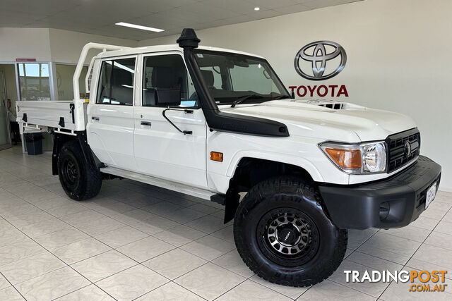 2023 TOYOTA LANDCRUISER WORKMATE 4.5L TUAL DUALCHASSIS  CAB CHASSIS