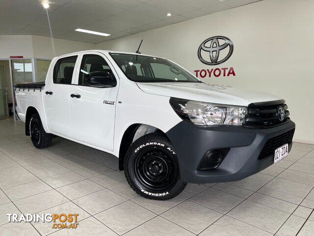 2017 TOYOTA HILUX WORKMATE 4X2 DOUBLE CAB PICK UP  DOUBLE CAB PICK UP