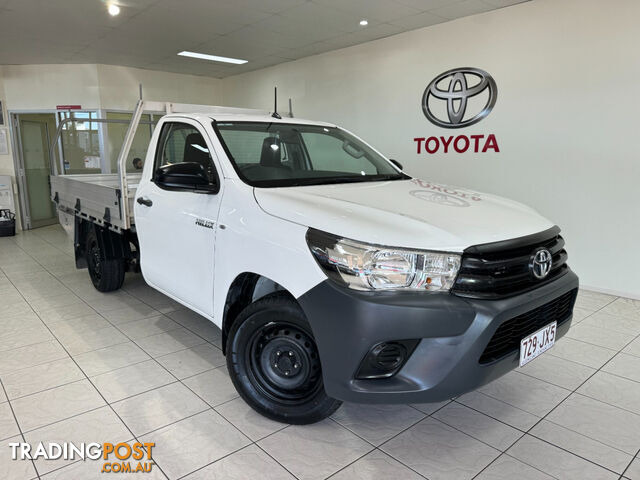 2018 TOYOTA HILUX WORKMATE 4X2 SINGLE-CAB CAB-CHASSIS  SINGLE CAB CAB CHASSIS