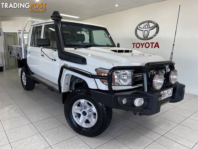 2020 TOYOTA LANDCRUISER GXL 4.5L T DIESEL MANUAL DUAL CAB CHASSIS  DUAL CAB CHASSIS