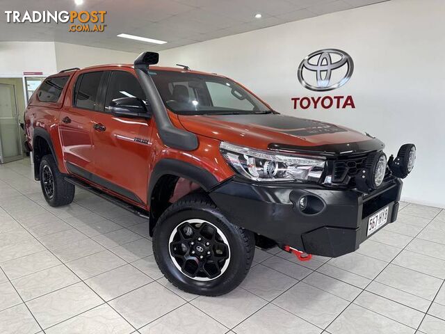 2019 TOYOTA HILUX RUGGED X (4X4) GUN126R MY19 DOUBLE CAB P/UP