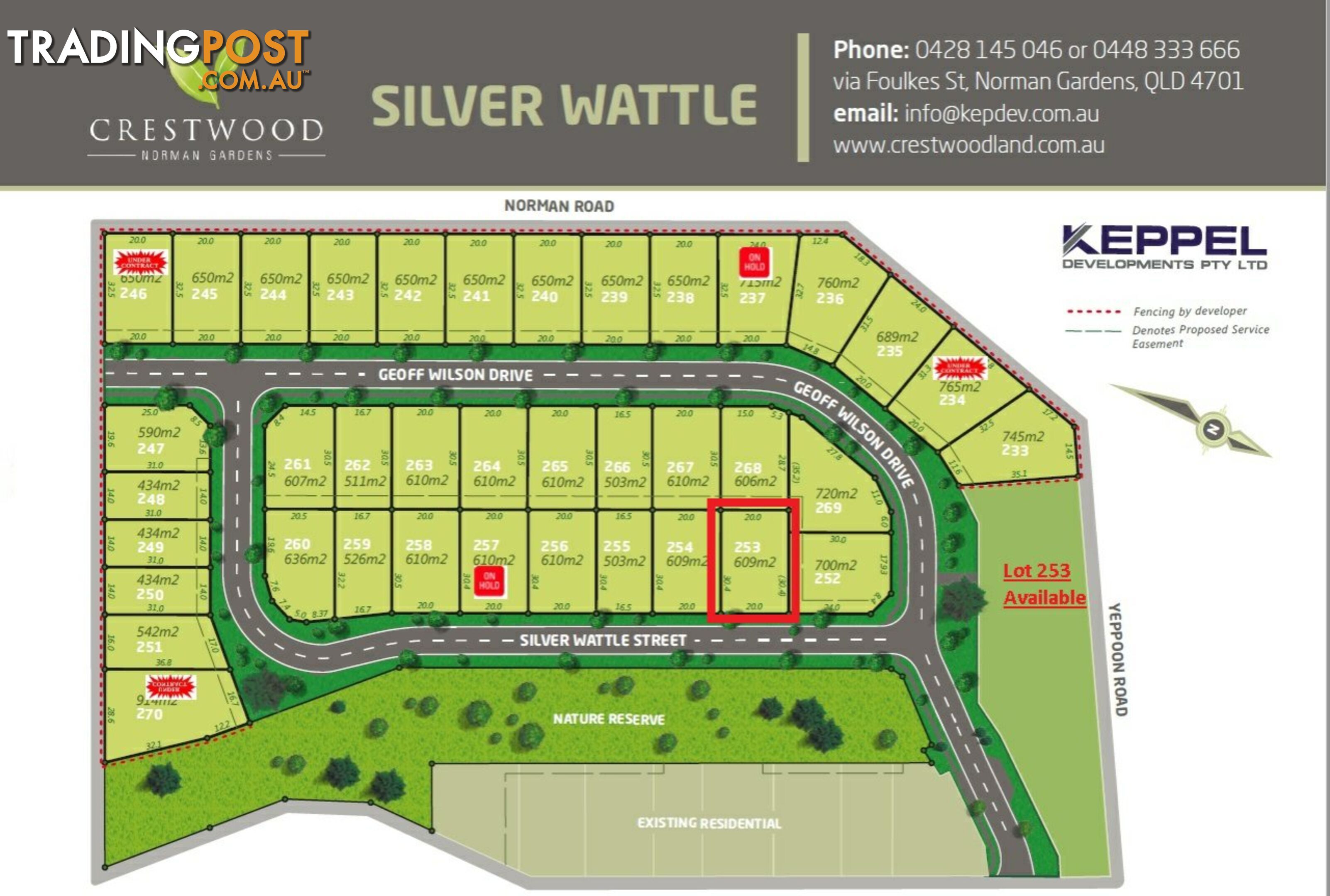 Lot 253 Silver Wattle Street NORMAN GARDENS QLD 4701