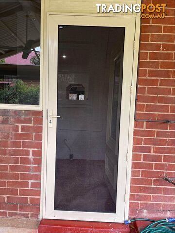 CRIMSAFE HINGED SECURITY SCREEN DOOR