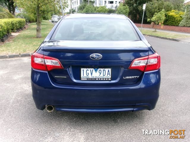 2016 SUBARU LIBERTY 2.5I PREMIUM B6 MY16 B6 