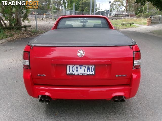 2011 HOLDEN UTE SV6 VE II VE 