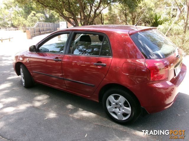 2004 TOYOTA COROLLA ASCENT ZZE122R ZZE122R 