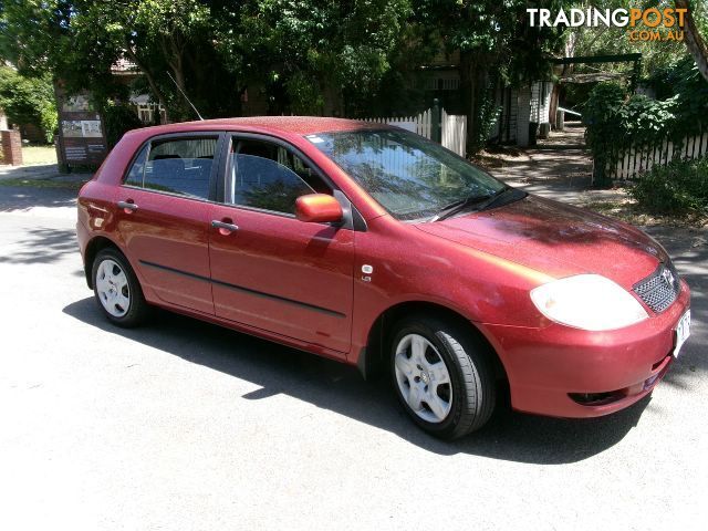 2004 TOYOTA COROLLA ASCENT ZZE122R ZZE122R 