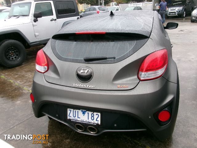 2013 HYUNDAI VELOSTER SR TURBO FS2 FS2 