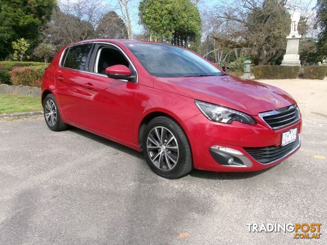 2014 PEUGEOT 308 ALLURE T9 HATCHBACK