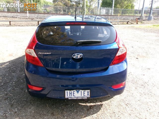 2016 HYUNDAI ACCENT SR RB3 RB3 