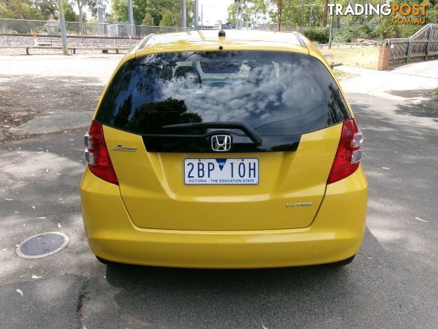 2009 HONDA JAZZ GLI GE MY09 GE 