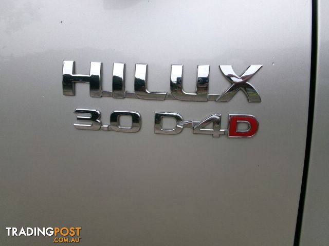 2009 TOYOTA HILUX SR5 DUAL CAB KUN26R MY09 KUN26R 