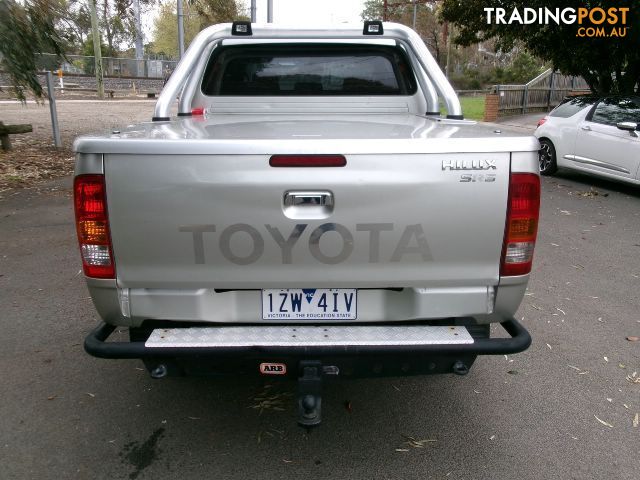 2009 TOYOTA HILUX SR5 DUAL CAB KUN26R MY09 KUN26R 