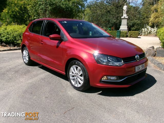 2014 VOLKSWAGEN POLO 81TSI COMFORTLINE 6R HATCHBACK
