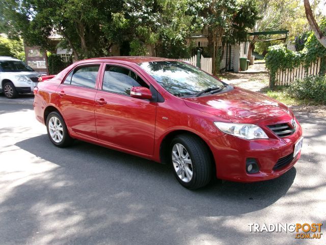 2011 TOYOTA COROLLA ASCENT SPORT ZRE152R ZRE152R 