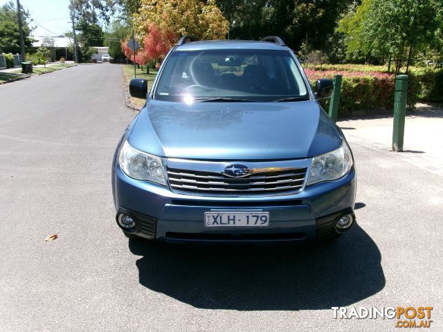 2009 SUBARU FORESTER X COLUMBIA S3 MY10 S3 