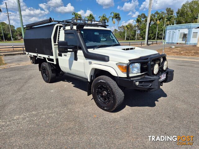 2018 TOYOTA LANDCRUISER WORKMATE VDJ79R SINGLE CAB