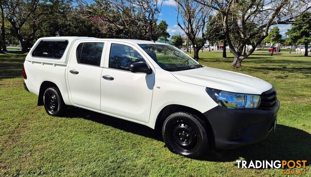 2018 TOYOTA HILUX WORKMATE TGN121R DUAL CAB