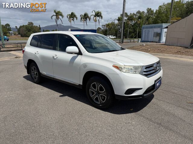 2013 TOYOTA KLUGER KX-R GSU40R WAGON