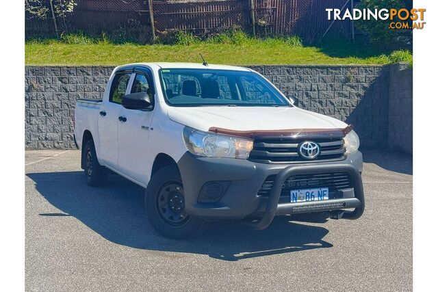 2017 Toyota Hilux Workmate TGN121R Rear Wheel Drive
