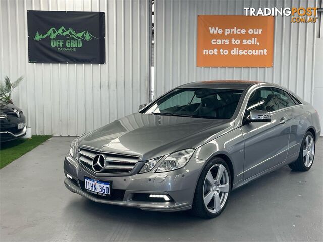 2011 MERCEDES-BENZ E250 CDIELEGANCE 207 2D COUPE