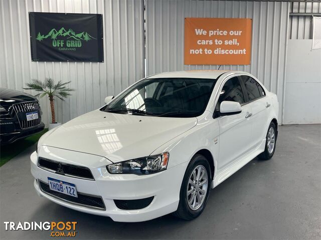 2012 MITSUBISHI LANCER LX CJMY13 4D SEDAN