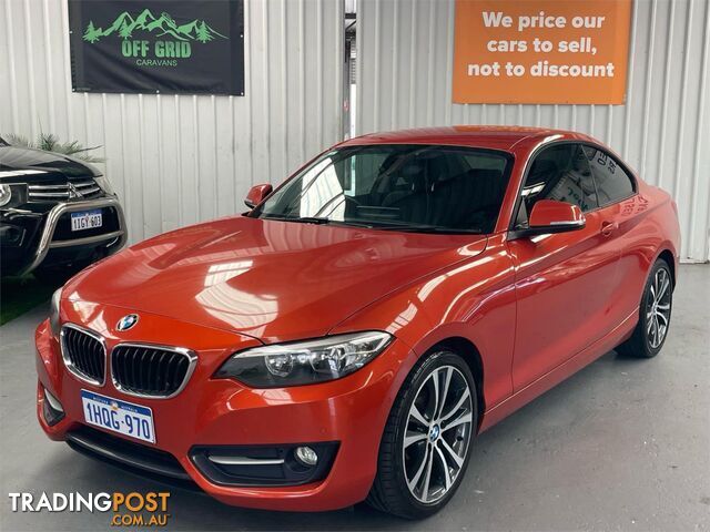 2016 BMW 2 20ISPORTLINE F22MY16 2D COUPE