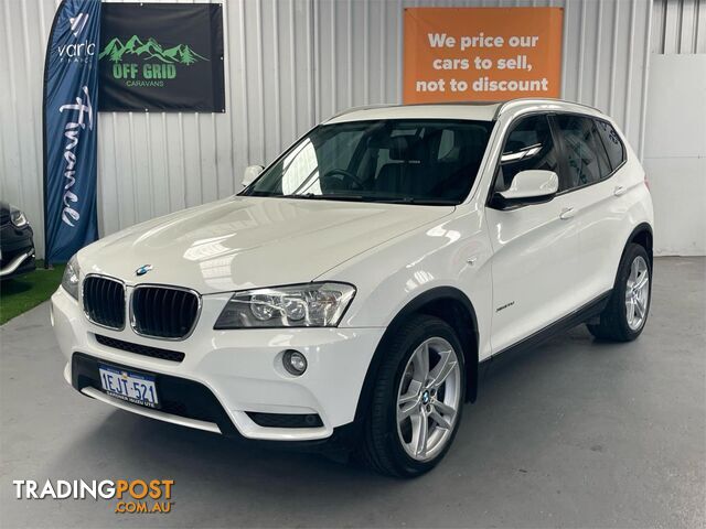 2011 BMW X3 XDRIVE20D F25 4D WAGON